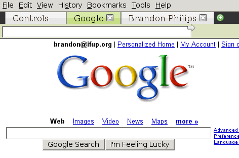 ajax tab browser