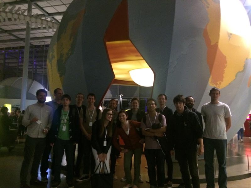 CoreOS 2015 Interns at Nightlife