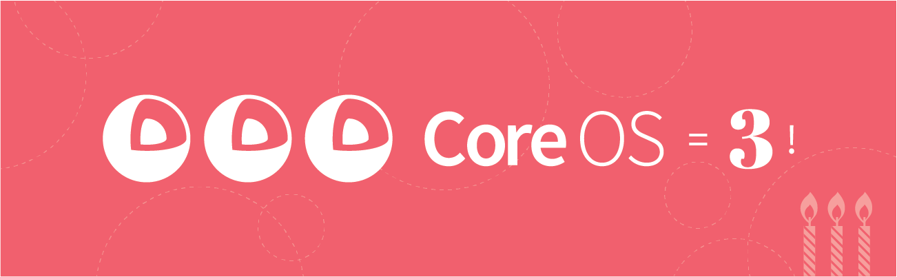 Happy third birthday, CoreOS!