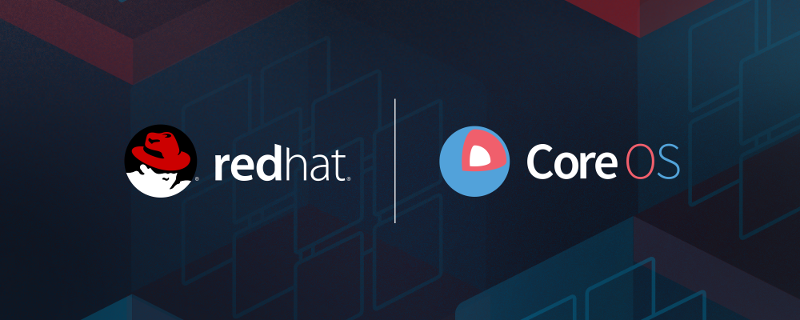 Red Hat and CoreOS logos