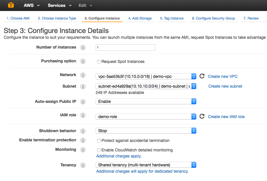 AWS EC2 Instance Details